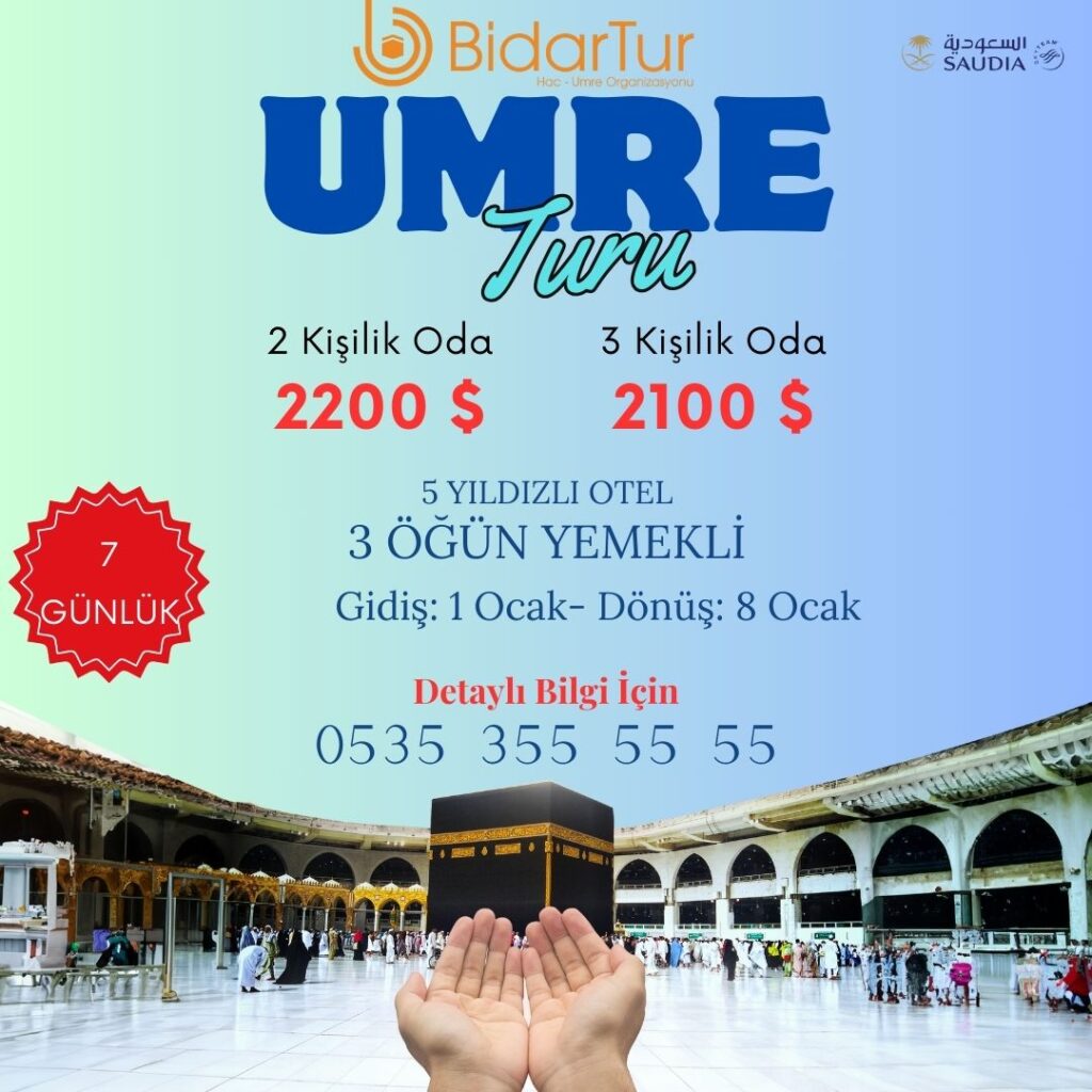 Lüks Umre Fiyatları - Umre Turları 2025 - Diyanet Lüks Umre